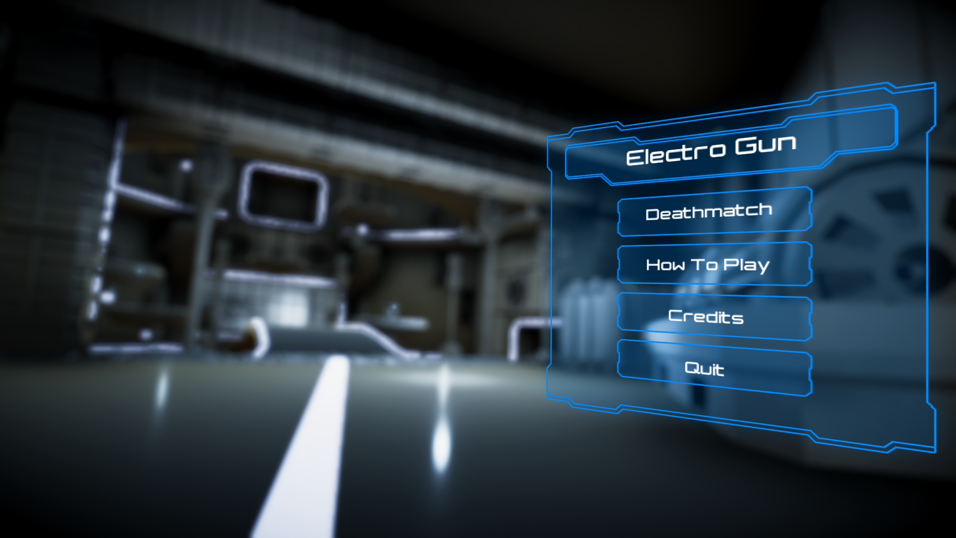 Electro Gun Opening Screen