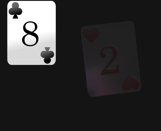 Screenshot of The Two Card Sprites